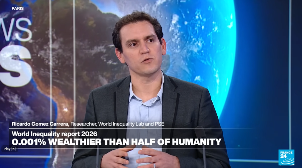 ‘A population that fits in a stadium owns three times more wealth than half of humanity combined’